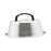 Stainless Steel Basting Cover Round Burger Cover for Cooking Kitchen Camping 22cm