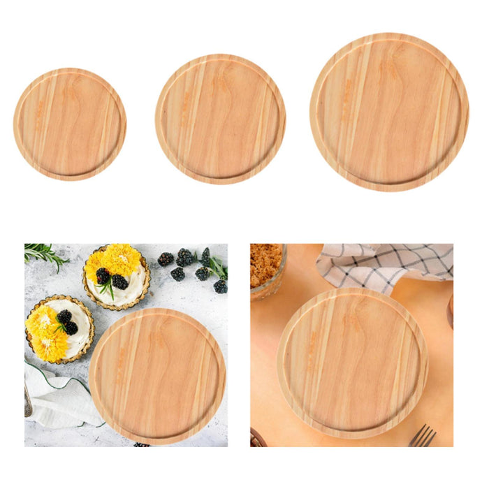 Wooden Serving Tray Serving Board Salad Bowl for Bathroom Centerpiece Salads S