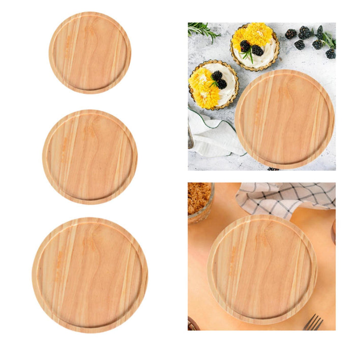 Wooden Serving Tray Serving Board Salad Bowl for Bathroom Centerpiece Salads S