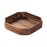 Walnut Wooden Serving Tray Food Dish Home Decor Square for Food Nut Cookies