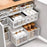 Pull Out Cabinet Organizer Under Sink Rack for Under Sink Cabinets Bathrooms 40cmx24cmx10cm