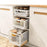 Pull Out Cabinet Organizer Under Sink Rack for Under Sink Cabinets Bathrooms 40cmx24cmx10cm