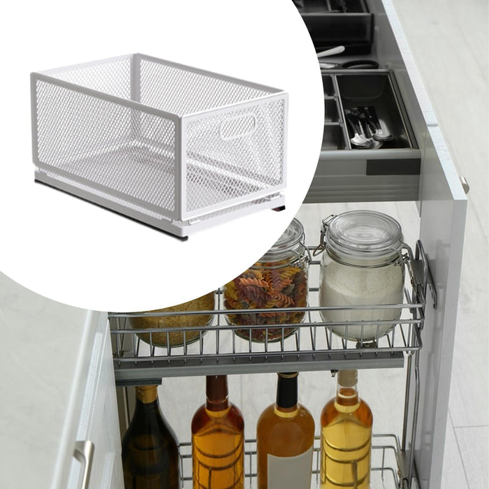 Pull Out Cabinet Organizer Under Sink Rack for Under Sink Cabinets Bathrooms 40cmx24cmx21.2cm