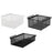 Under Shelf Wire Basket Hanging Pullout Drawer Basket for Office Home Closet Black S