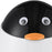 Trash Can Cute Penguin Garbage Can Flip Lid for Kitchen Bathroom Living Room