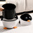 Trash Can Cute Penguin Garbage Can Flip Lid for Kitchen Bathroom Living Room