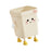 Trash Can Simple Rubbish Can Kitchen Waste Basket for Restroom Office Garage L Standing