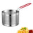 Stainless Steel Fry Basket Deep Frying for Chicken Wing French Fries Serving 16cm