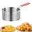 Stainless Steel Fry Basket Deep Frying for Chicken Wing French Fries Serving 20cm