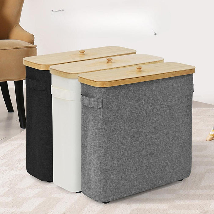 Toilet Paper Storage Basket Clothes Hamper Tissue Bin Toilet Paper Organizer beige