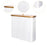 Toilet Paper Storage Basket Clothes Hamper Tissue Bin Toilet Paper Organizer beige