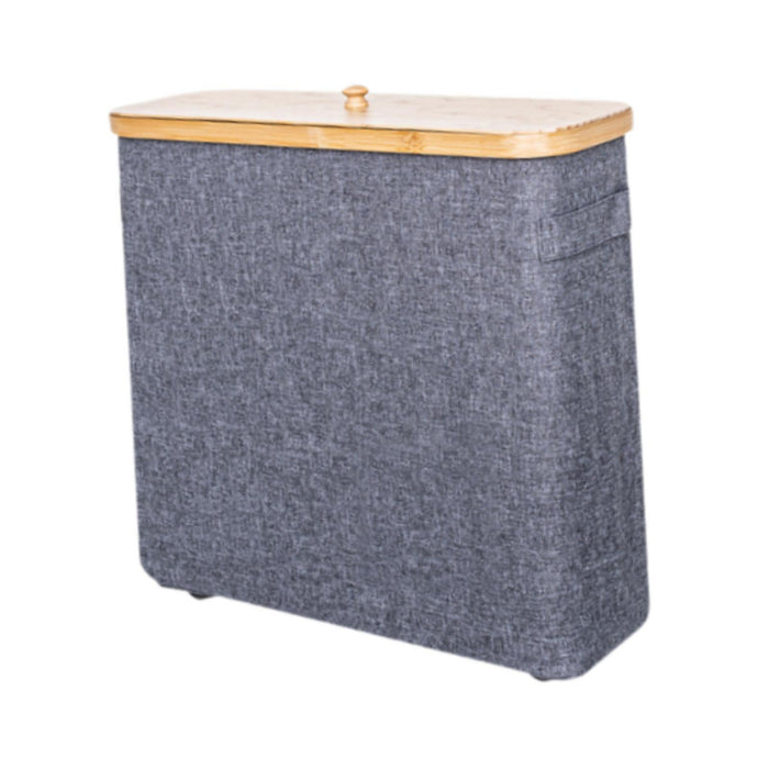 Toilet Paper Storage Basket Clothes Hamper Tissue Bin Toilet Paper Organizer gray