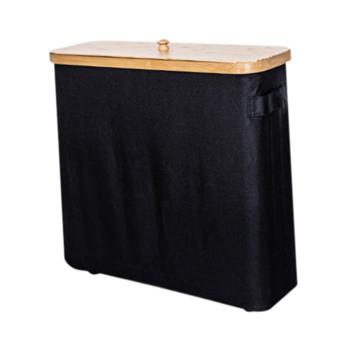 Toilet Paper Storage Basket Clothes Hamper Tissue Bin Toilet Paper Organizer black