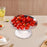 Pedestal Fruit Plate Decorative Multipurpose Serving Tray for Home Countetop 15cm