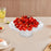 Pedestal Fruit Plate Decorative Multipurpose Serving Tray for Home Countetop 30cm