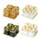 Dried Fruit Snack Serving Plate Snacks Dish Nuts Tray for Wedding Home Party Yellow