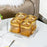 Dried Fruit Snack Serving Plate Snacks Dish Nuts Tray for Wedding Home Party Yellow