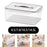 Food Storage Box with Draining Board Portable Sealing for Home Cabinet Bread 4.5L