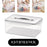 Food Storage Box with Draining Board Portable Sealing for Home Cabinet Bread 4.5L