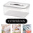 Food Storage Box with Draining Board Portable Sealing for Home Cabinet Bread 4.5L