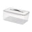 Food Storage Box with Draining Board Portable Sealing for Home Cabinet Bread 14.5L