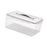 Food Storage Box with Draining Board Portable Sealing for Home Cabinet Bread 14.5L