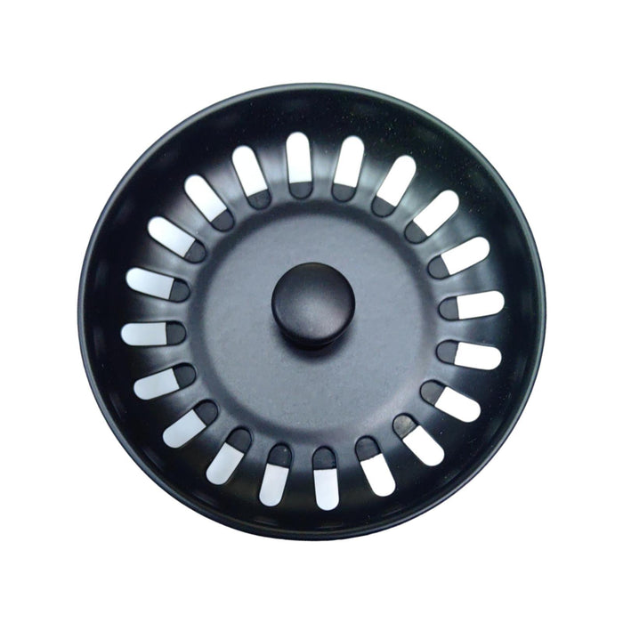 Kitchen Sink Drain Strainer Anti Clogging Hair Catcher Household Replacement Black