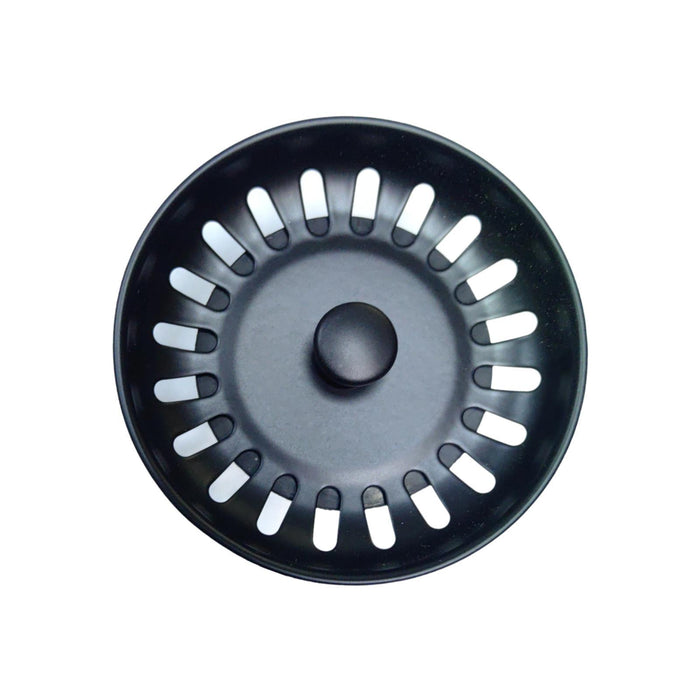 Kitchen Sink Drain Strainer Anti Clogging Hair Catcher Household Replacement Black