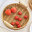 Woven Serving Tray Round Decorative Fruit Basket for Restaurant Party Picnic S