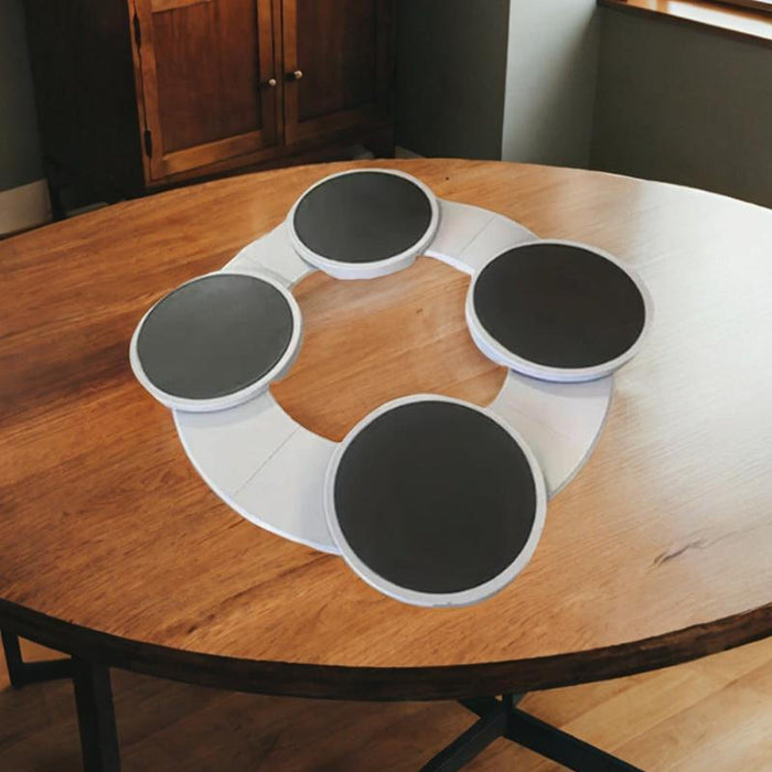 Dining Table Rotating Tray Lazy Susans Turntable for Gatherings Dining Party