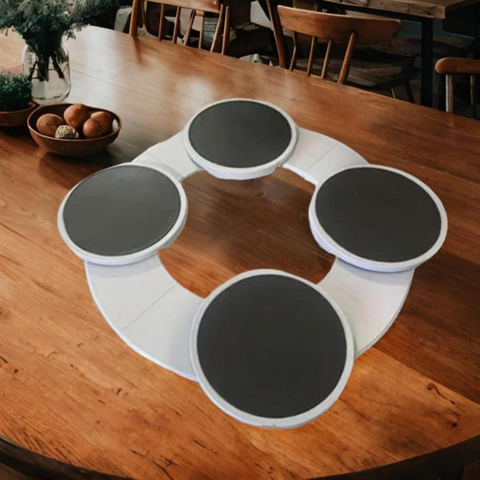 Dining Table Rotating Tray Lazy Susans Turntable for Gatherings Dining Party