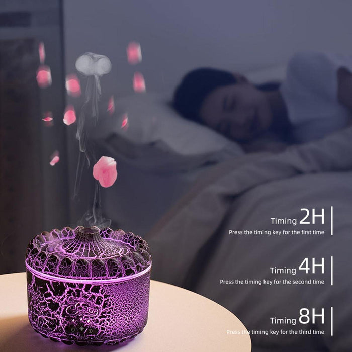 Air Humidifier Modern Essential Oil Aroma for Living Room Apartment white