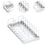 Pull Out Pot Rack Solid Cookware Storage Rack for Countertop Home Use Pantry Medium