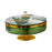 Desert Serving Plate for Daily Use Versatile Footed Cake Plate Muffins Donut green