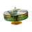 Desert Serving Plate for Daily Use Versatile Footed Cake Plate Muffins Donut green