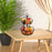 Iron 2 Tier Fruit Basket Stand Fruit Holder for Living Room Bathroom