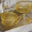 3 Layer Fruit Basket Multiuse Kitchen Countertop Rack for Bread Potato Onion gold