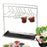 Stainless Steel Grill Racks Meat Roasting Grilling Stand for Kitchen Outdoor silver