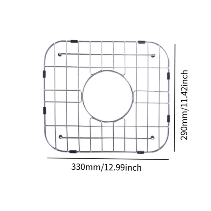 Dish Drying Rack Kitchen Sink Organizer Drain Tray for Cookware Counter Cafe