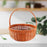 Imitation Rattan Picnic Basket Hand Woven Basket for Fruit Harvesting