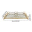 Mirror Tray Modern Cosmetic Vanity Serving Tray for Bedroom Cosmetics Toilet gold