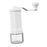 Manual Coffee Grinder Hand Crank Coffee Bean Grinder for Cappuccino Espresso white