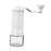 Manual Coffee Grinder Hand Crank Coffee Bean Grinder for Cappuccino Espresso white