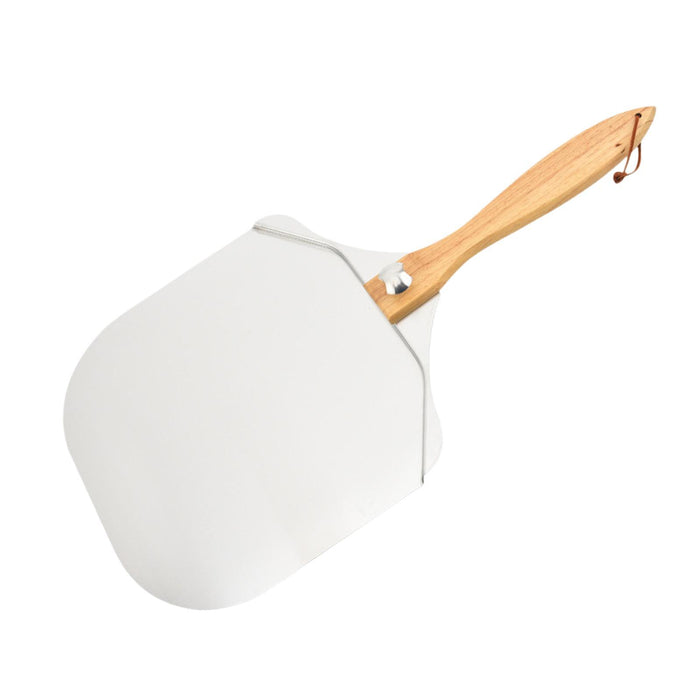 Pizza Paddle with Foldable Wooden Handle Pizza Peel for Cheese Kitchen Bread