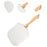 Pizza Paddle with Foldable Wooden Handle Pizza Peel for Cheese Kitchen Bread