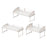 Pull Out Cabinet Organizer Divider Racks for Cabinet Under Table Dining Room Low guardrail M