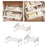 Pull Out Cabinet Organizer Divider Racks for Cabinet Under Table Dining Room Low guardrail M