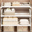 Pull Out Cabinet Organizer Divider Racks for Cabinet Under Table Dining Room Low guardrail M