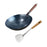 Wok Pan Cooking Wok Universal with Wooden Handle Gas Traditional Chinese Wok 40cm