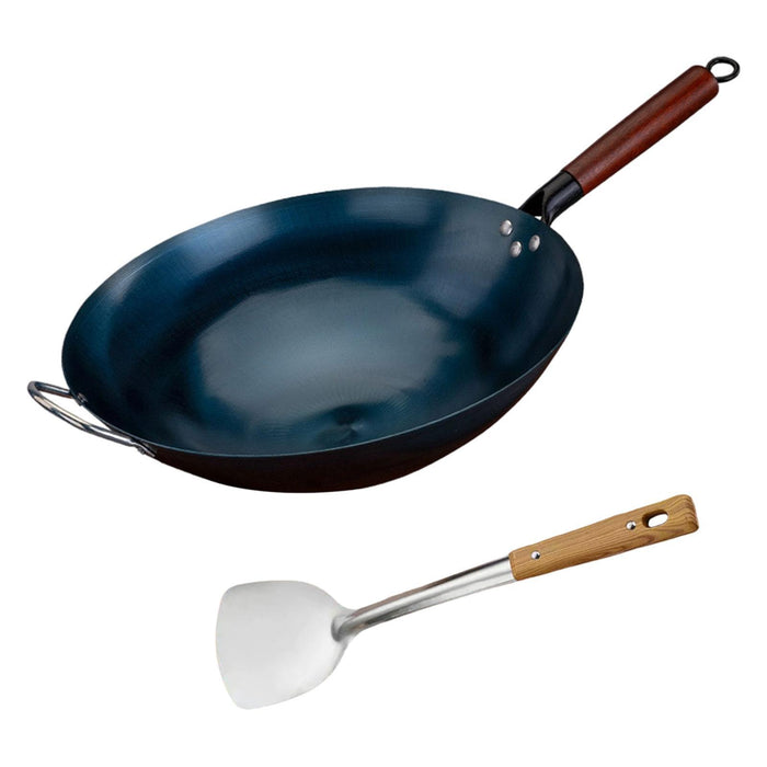 Wok Pan for Cooking Sautee Gas Cooking Wok Cookware General Pans Chinese Wok dia 30cm